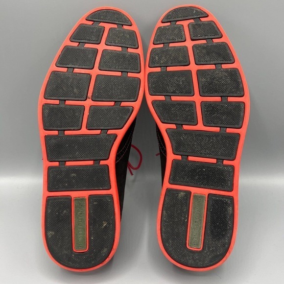 Donald J Pliner Mens Oxford Wingtip EVEB Black shoes size 7.5 M - Picture 5 of 12